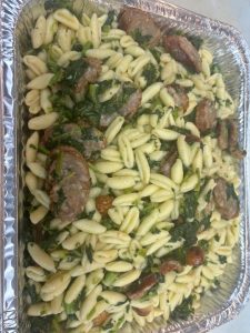 Cavatelli with Broccoli Rabe & Sausage