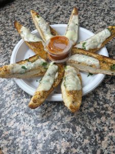 Garlic Bread with Mozzarella