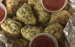 Garlic Parmesan Knots