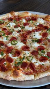 Hot & Spicy Pepperoni Pizza