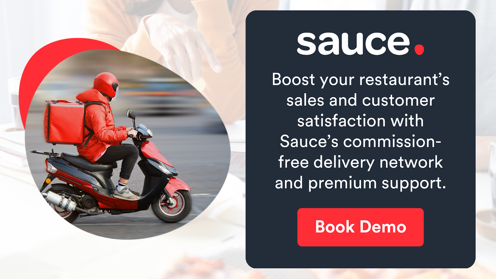 Sauce's Online Ordering & Delivery Platform