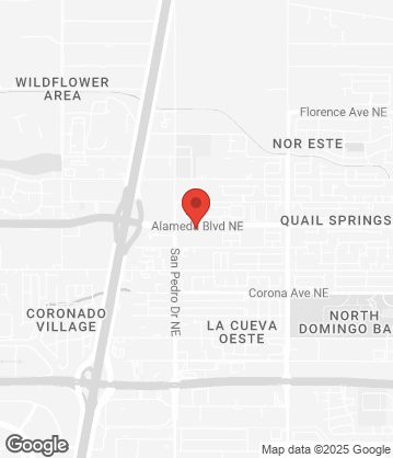 Map of 6110 Alameda Blvd NE Albuquerque, NM 87113